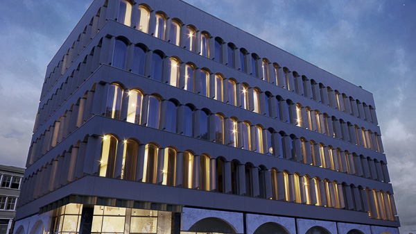 04 - Union Court - Exterior Night - V2